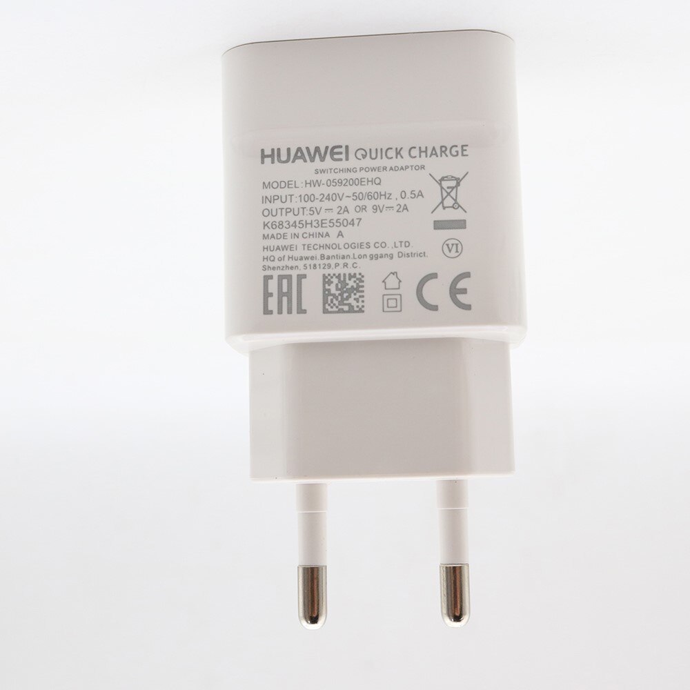 Originele Huawei Snelle Oplader Snel Opladen adapter usb type c Micro usb-kabel voor Huawei Honor 9 nova 2 3 3e 4 5e p20 lite P9 P10