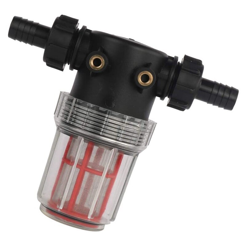 Pressure Washer Water Filter in Line 20mm Hose 100 Mesh Inlet Quick Connect Filter