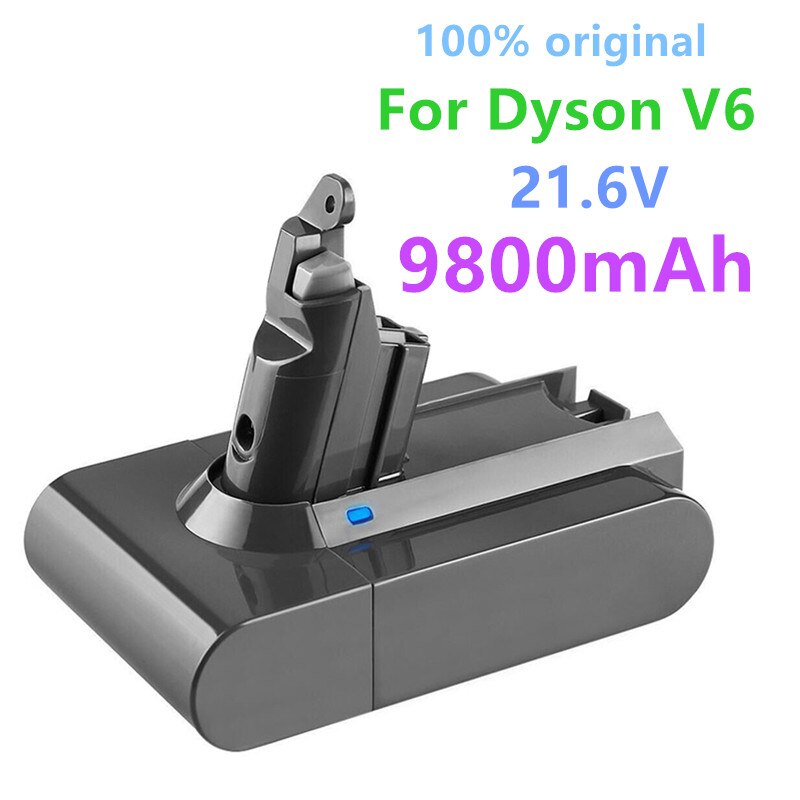 2022 neue Dyson V6 38000mAh 21,6 V Li-Ion Batterie für Dyson V6 DC58 DC59 DC61 DC62 DC74 SV07 SV03 SV09 Staubsauger Batterie: V6 9800mAh