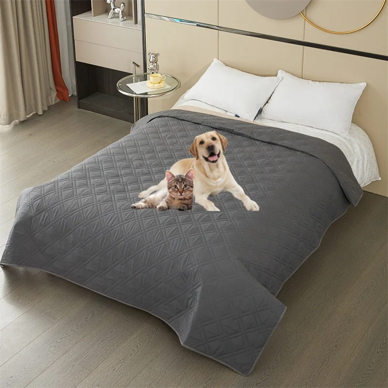 Waterdichte Sprei Huisdieren Hond Kat Kinderen Antislip Pad Laken Cover Gewatteerde Matras Pads Wasbare Matrasbeschermer Covers