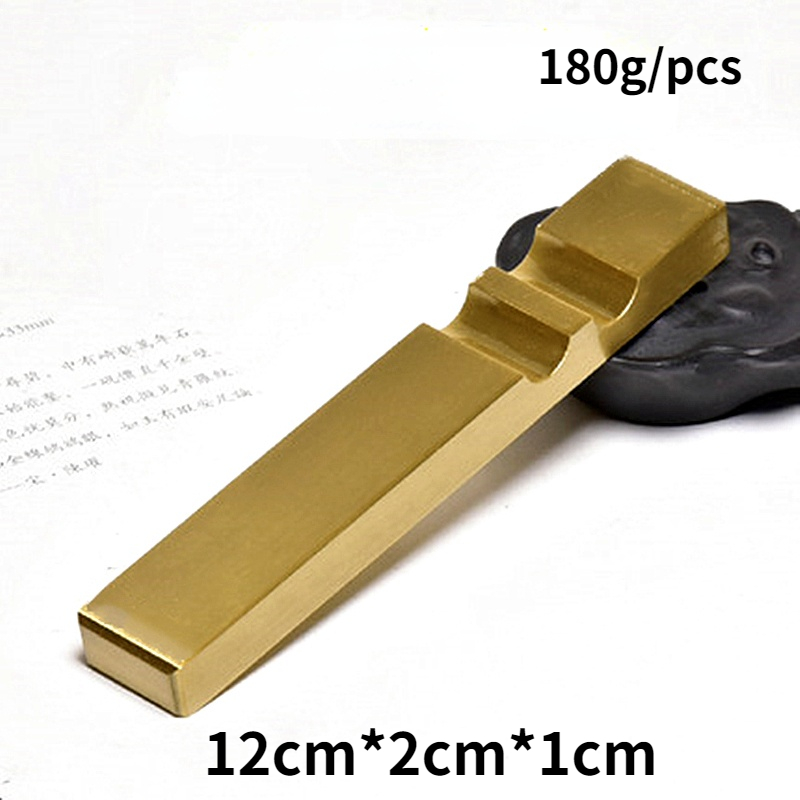 Multifunctionele Massief Messing Presse-papier Paperweights Chinese Kalligrafie Schilderen Paperweights Papre Drukken Ornamenten: A9