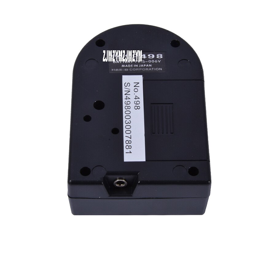 Anti-static Tester Hand Ring Belt Detector 6F22 9V Less Than 15mW 3 1/2 bit LCD Display HAKKO 498