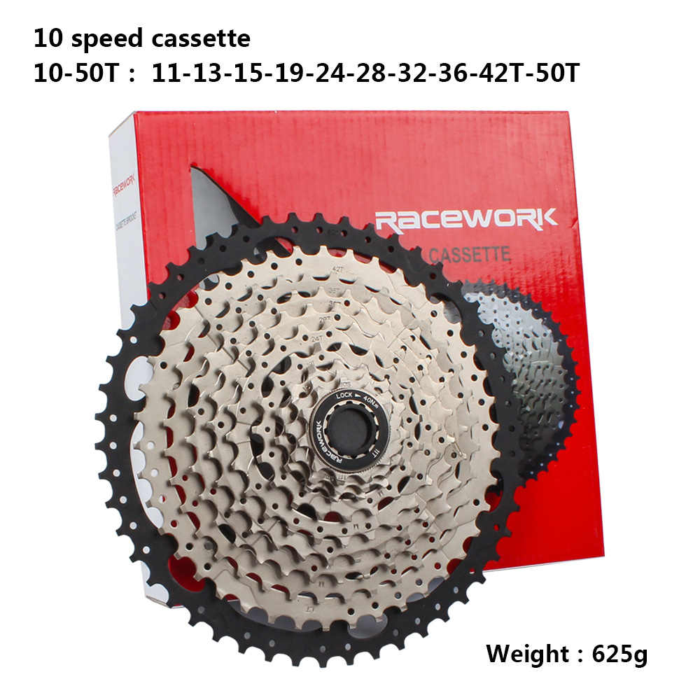 Mountainbike Box-montiert Freilauf 10 11 12 Geschwindigkeit 42 46 50 52T Großen Zahn Freilauf: 10 Speed 50T Silver