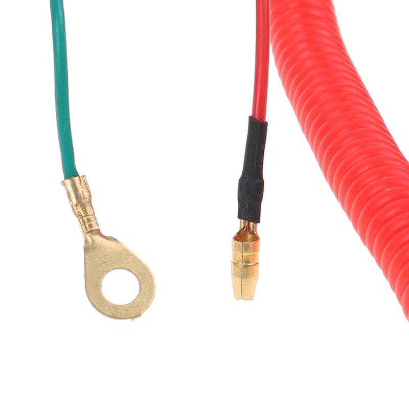 Barco a motor de emergência kill stop interruptor externo corte fora do interruptor de segurança cordão para cordão de amarração proteger