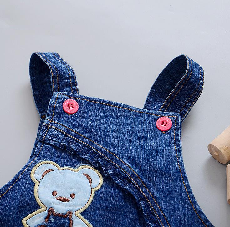 Toocool Tuinbroek jeans dames overall denim broek jumpsuit Palazzo CY-1072