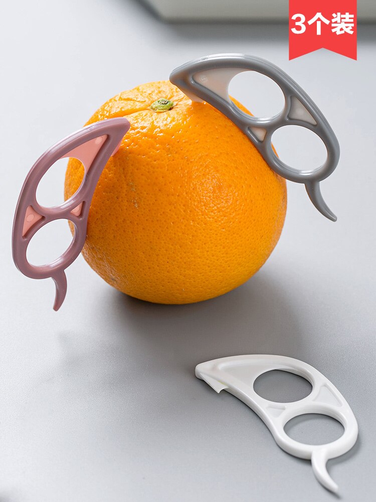 Jujia Cartoon Ring Orange Peeling Apparaat Grapefruit Peeling Granaatappel Opening Orange Tool Fruit Peeling Apparaat Orange