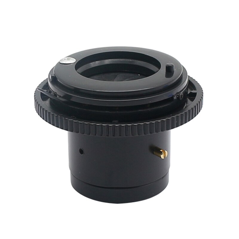 Biological Microscope Condenser Numerical Aperture 1.25mm Microscope Part Accessories Collecting Mirror Lens with Iris Diaphragm: Type 1