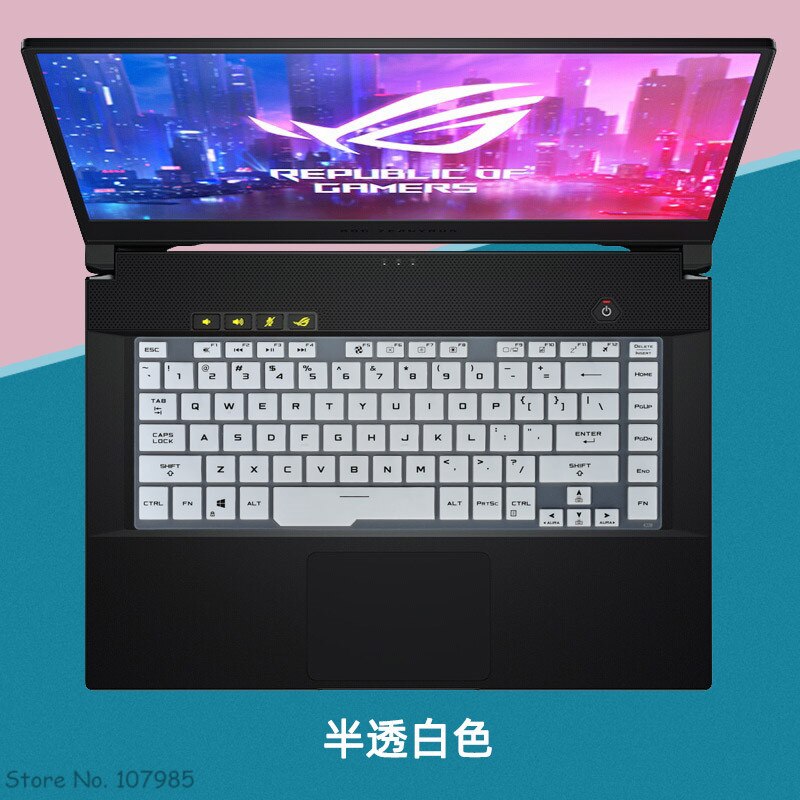 For Asus ROG Zephyrus G15 GA502I GA502IV GA502IU GA502D GA502DU GA502GU GA502 IV IU DU Laptop Keyboard Cover Skin Protector