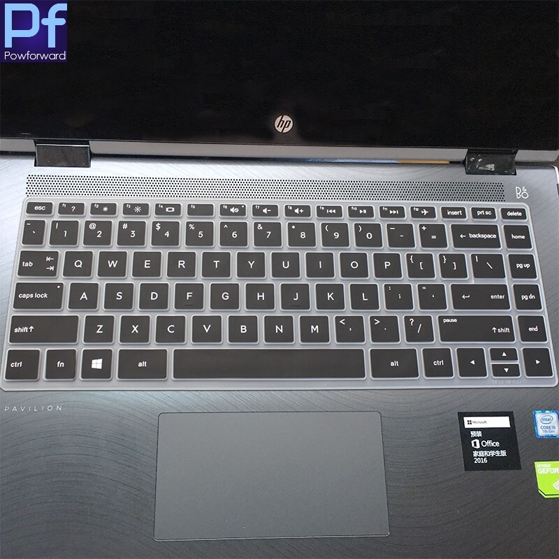 14 inch Laptop Keyboard Cover Protector For HP Pavilion 14'' 14-ce2006tx 14-ce1017tu 14-ce2007tz 14-ce14-ce0005ns 14-ce2042tx: black
