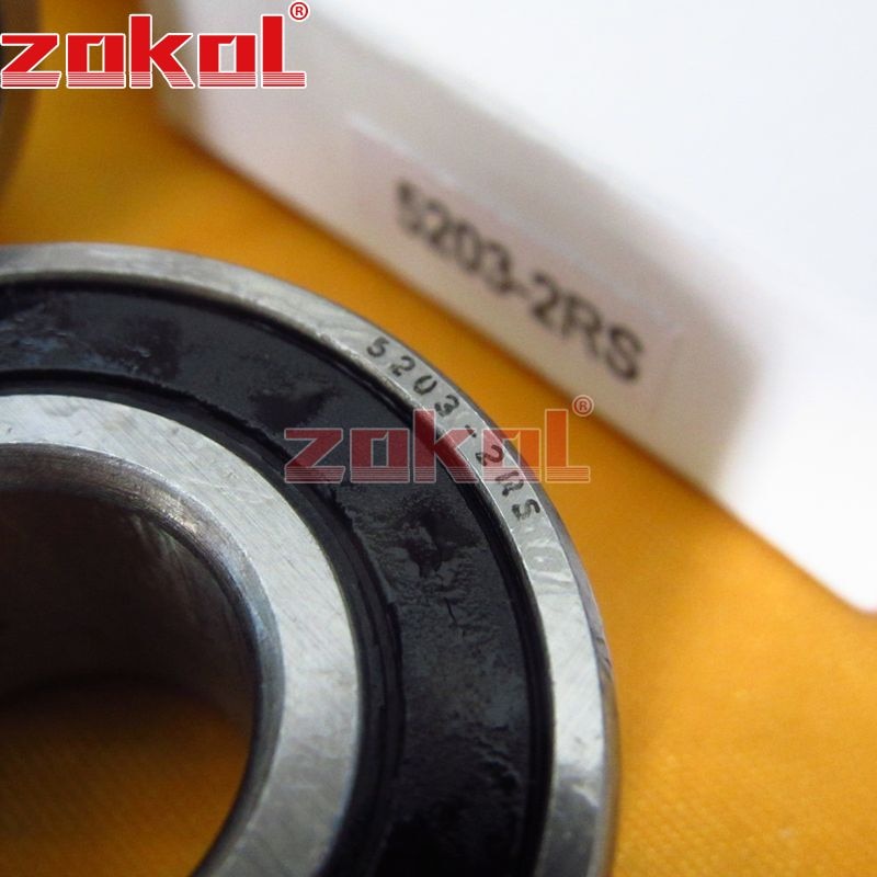 1/20Pcs High Precision 5200 5201 5202 5203 5204 5205 2RS Axial Angular Contact B
