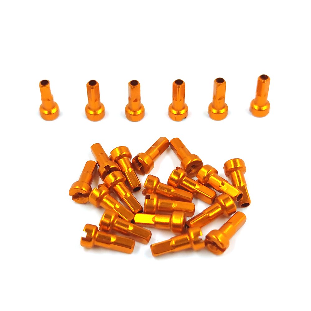 ECSiNG 100 Stks Fiets Spaaknippels Fit voor 14G/2mm Dia Spaak