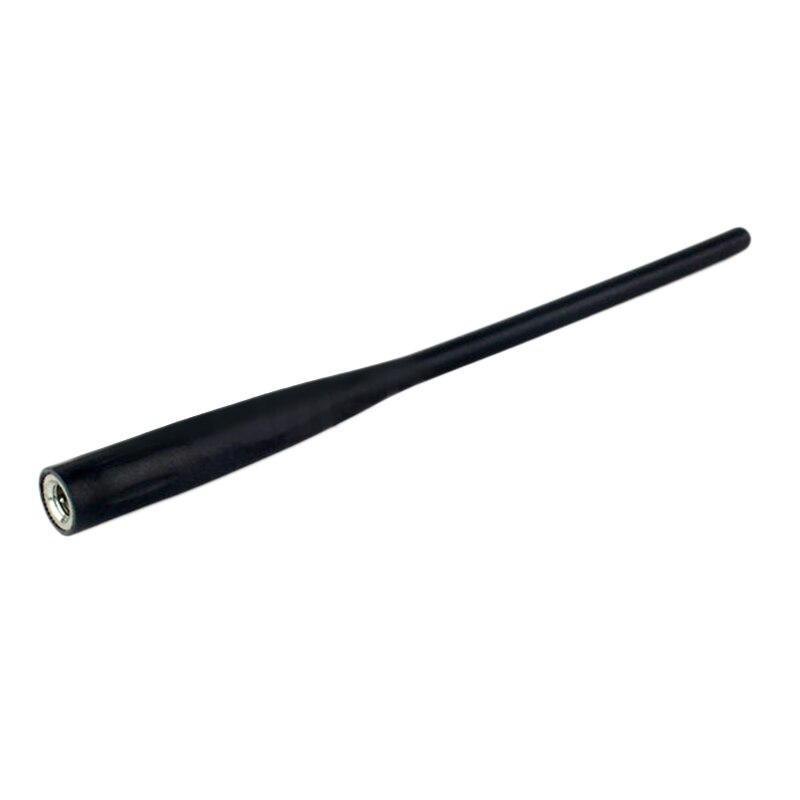 Lot De 2 Antennes Stubby VHF 136-174MHz Pour Radios Icom F11, F14, F16 - Noire, Omnidirectionnelle