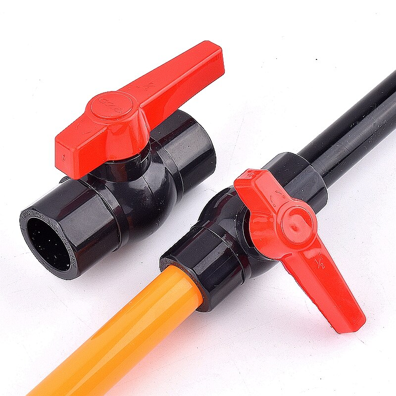 I.D 20~110mm UPVC Ball Valve Garden Watering Irrigation System Water Pipe Connector Aquarium Tank Tube Joint Controller Valve
