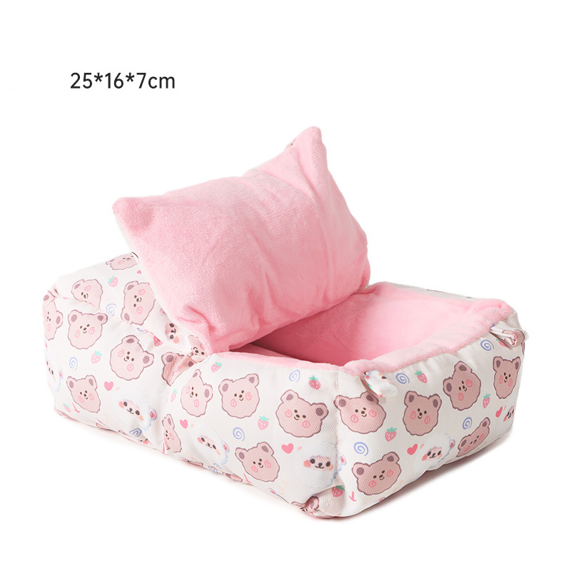 Hanging Tunnel For Small Animals, Hanging Hamster Toys, Sugar Glider Hammock Cage Accessories Bedding Chinchilla Ferret Squirrel Guinea Pig Rat Playing Sleeping
