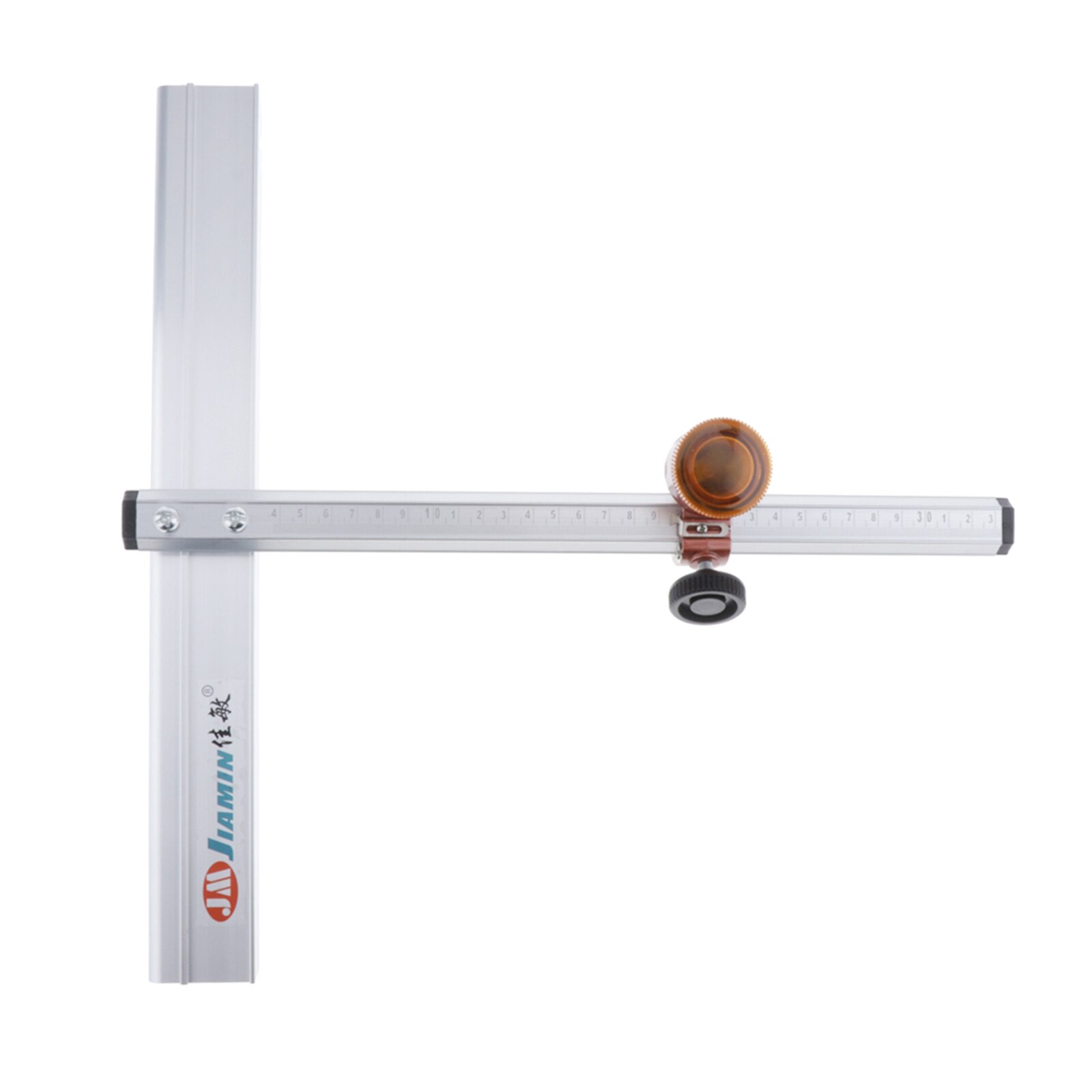 60cm/23.6inch Straight Heavy Duty T Shaped Glass Cutter Stained Glass Cutting Adjsutable Tools for Home Glass Art Supplies