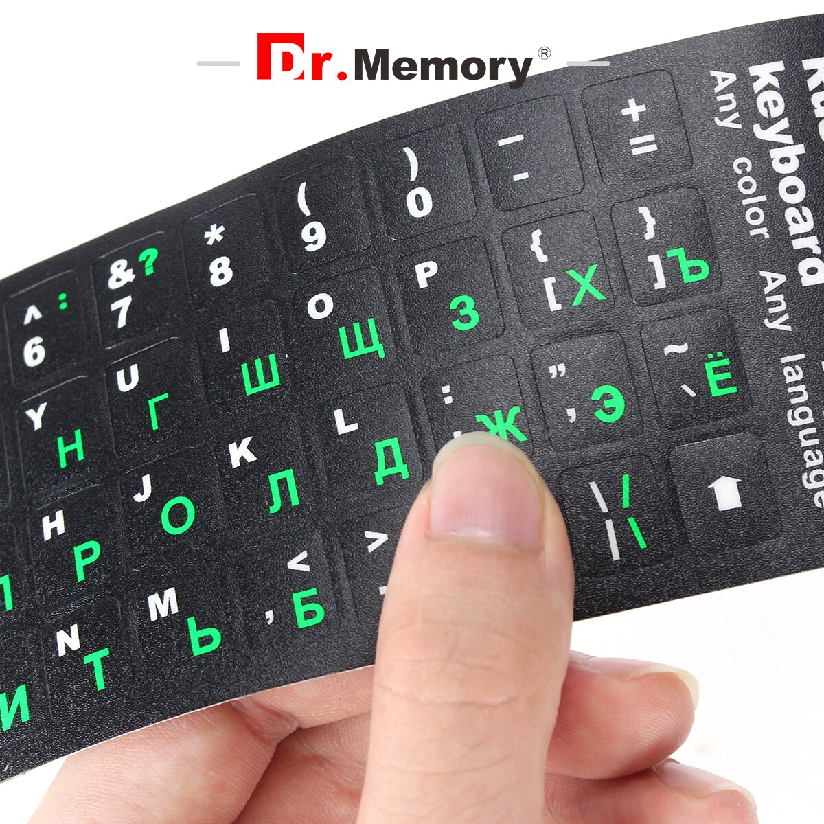 Keyboard Stickers Russian Spanish French Arabic Hebrew Portuguese Keyboard Stickers Layout Replacement Letters Sticker