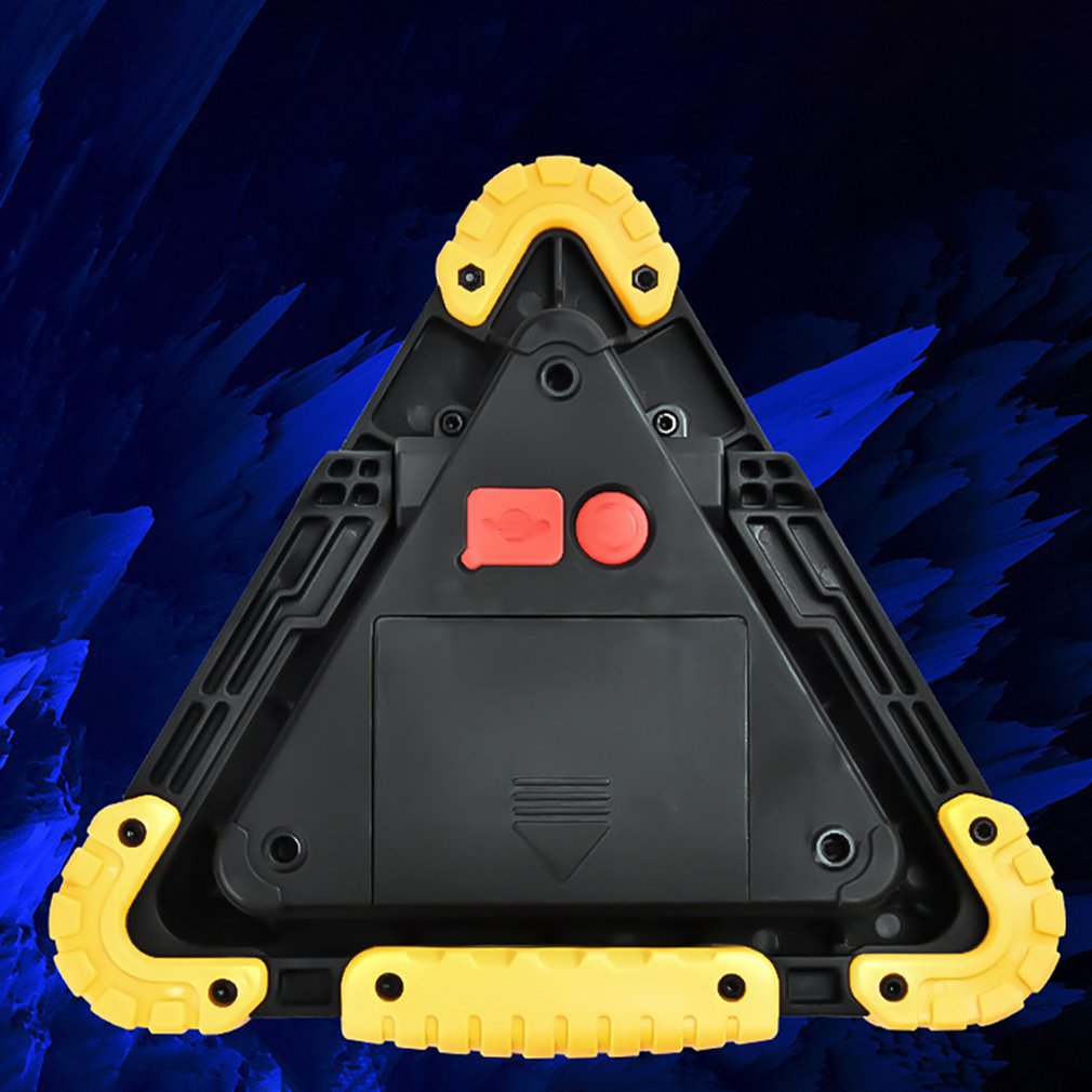 Foldable Windproof Reflective Safety Triangular Warning Sign for Traffic Accident Broken Car Tripod Dangerous Fault Stop Sign