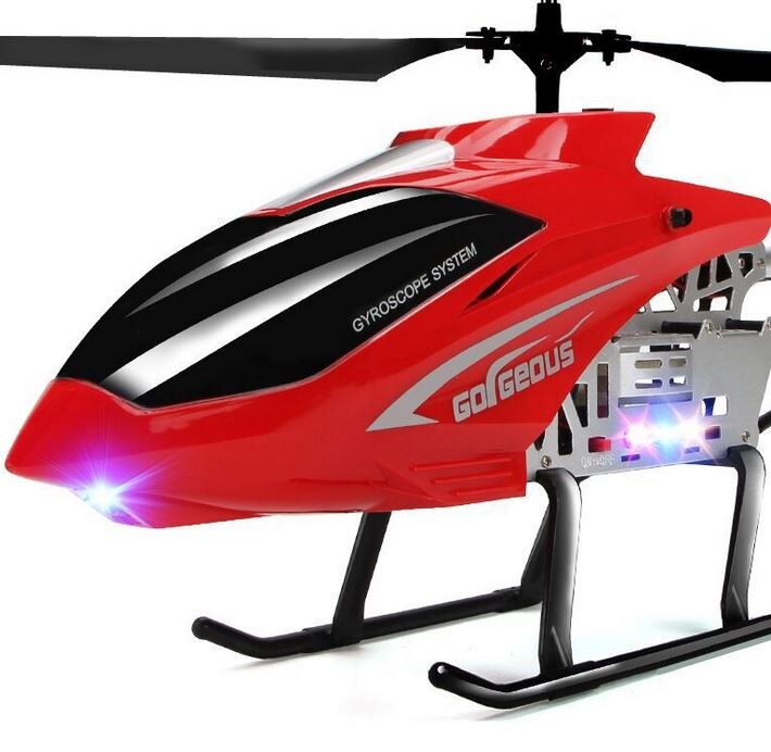 3.5 kanals gyroskop super stort fjernbetjening fly helikopter opladning legetøj model drone fly