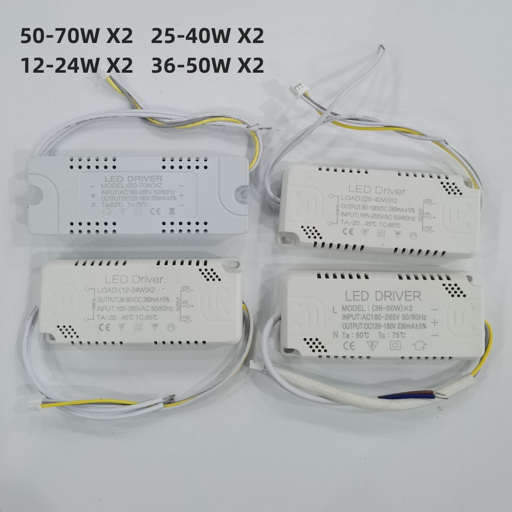 LED Driver 280mA 12-24W 25-40W 36-50W 50-70W Voeding Adapter Verlichting Transformers Verlichting Transformator