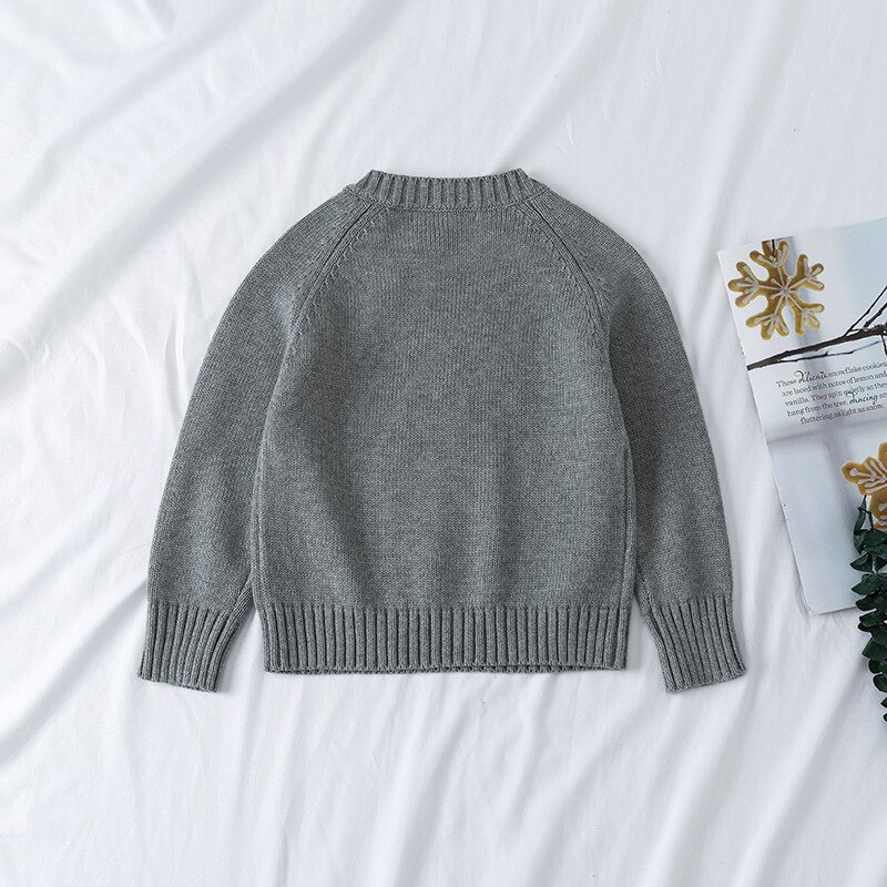 100% bawełna jesień dzieci swetry dziergane topy chłopcy niemowlę dziewczyny kreskówka z długim rękawem ubrania chmury drukowane słodkie sweter