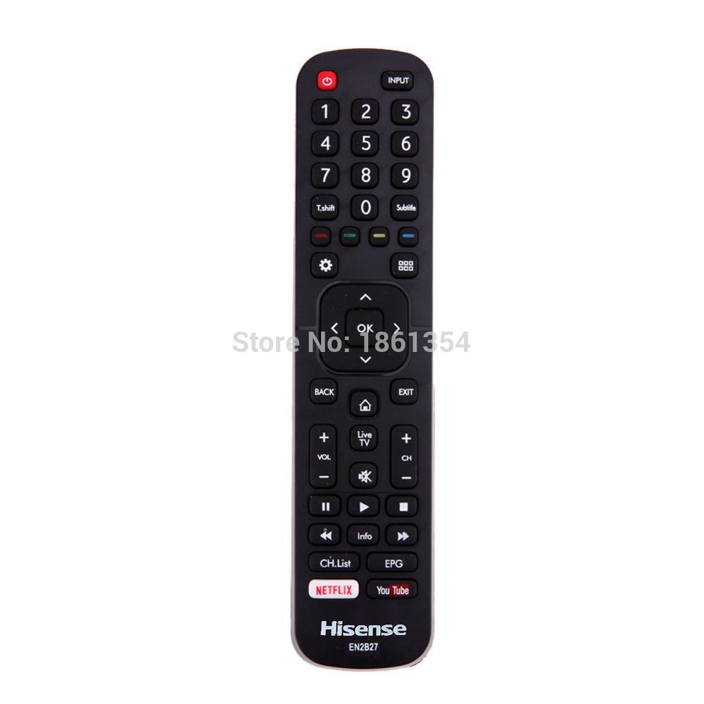 Mando a distancia ORIGINAL EN2B27 para TV HISENSE RC3394402/01 3139 238 29621 40K321UWT 50K321UWT 55K321UWT