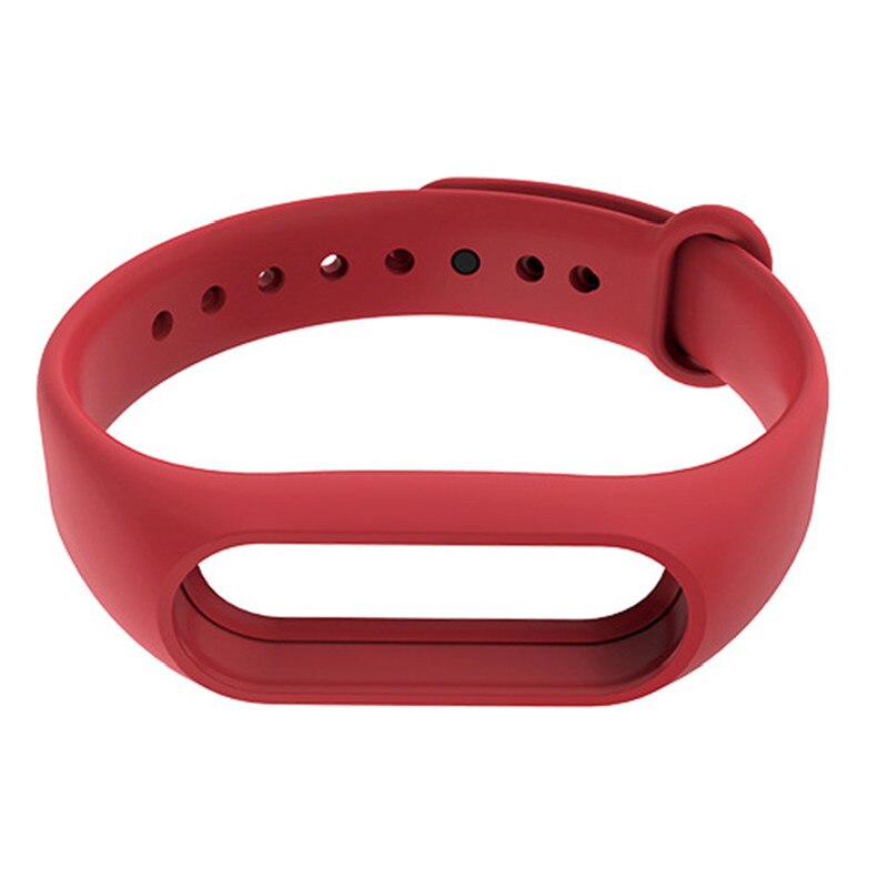 11 Colors For Xiaomi Mi Band 2 Durable Silicone Sport Watch Band Watch Strap Replacement Strap Smart Accessories: 04
