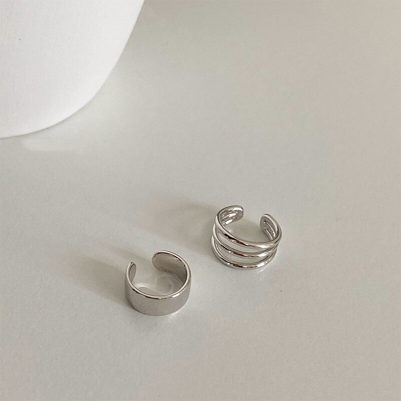 Boucles d'oreilles clip croix pour femmes et filles, jolie perle cubique, manchette de cartilage d'oreille en cone contre-indiquée, ensemble de bijoux sans piercing,: Couleur or