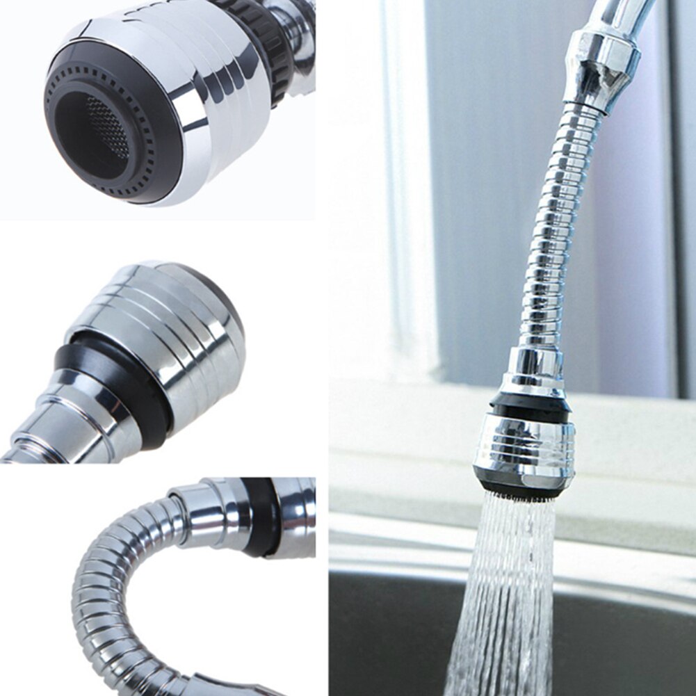 360 Graden Draaien Swivel Keukenkraan Beluchter Verstelbare Dual Mode Sproeier Filter Diffuser Waterbesparende Nozzle Douche Spray