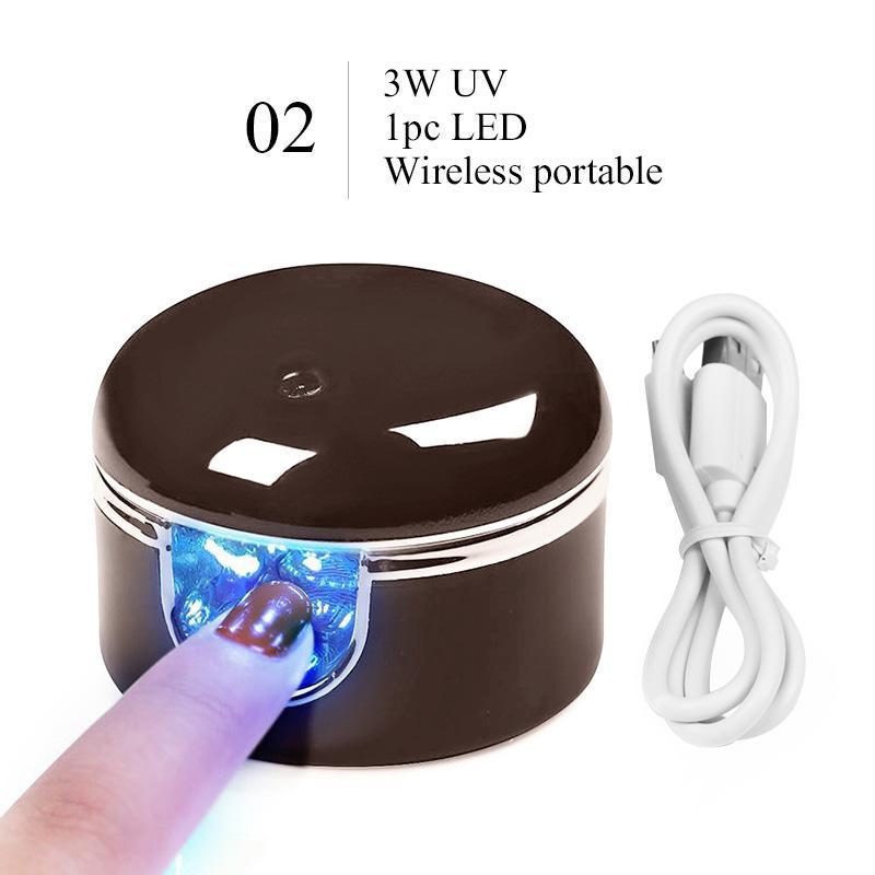 Sneldrogende Nagels Uv Lamp Nail Lamp Led Uv Led Lamp Mini Ongles Materieel Professionnelle Nail Droger TSLM1: 02