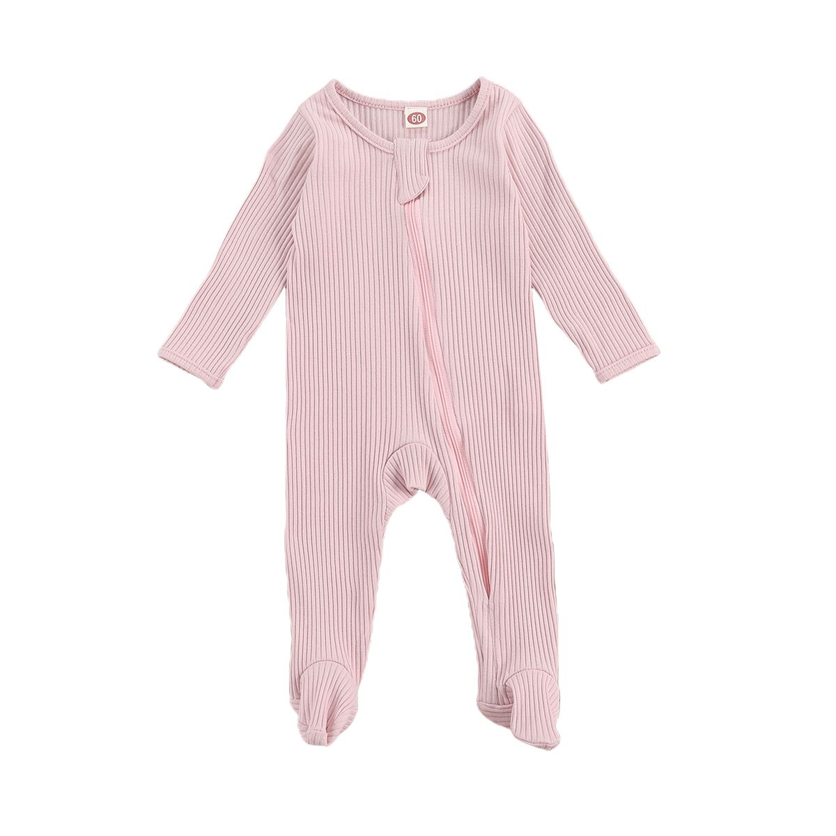 Baby & freundlicher Neugeborenen Kleinkind Baby Jungen Mädchen lang Ärmel Reißverschluss Footies Strampler Gesamt Outfit Kleidung: G / 0 zu 3M