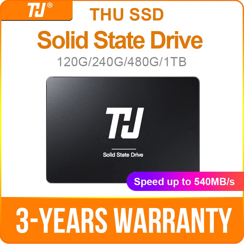 THU SSD SATA3 SATA 120GB 240GB Interne fest Festplatte 480GB 1TB 540 MB/s 2.5 "für PC Laptop Notizbuch