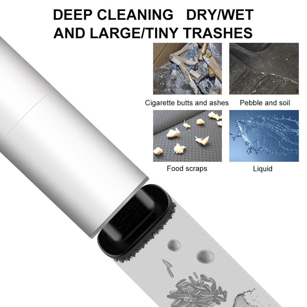 Wireless Portable Car Vacuum Cleaner Handheld Auto Vaccum 7000PA 120W High Suction For Home Cleaning Wet Dry Mini Vacuum Cleaner