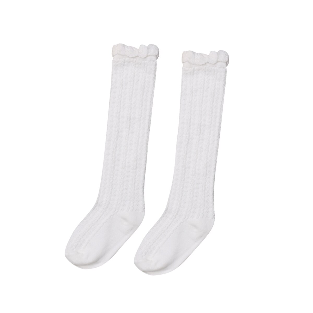 Peuter Baby Meisje Knie Kousen Kousen Been Warm Katoen Ademend Baby Baby Knit Over Dij Katoen Kous