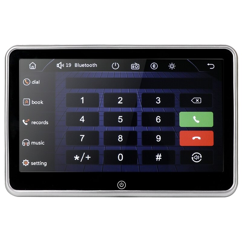 8 Inch Hd Car Headrest Monitor Dvd Video Player Usb/Sd/Fm Tft Lcd Digital Screen Press Button Game Remote Control Car Mp5 Play
