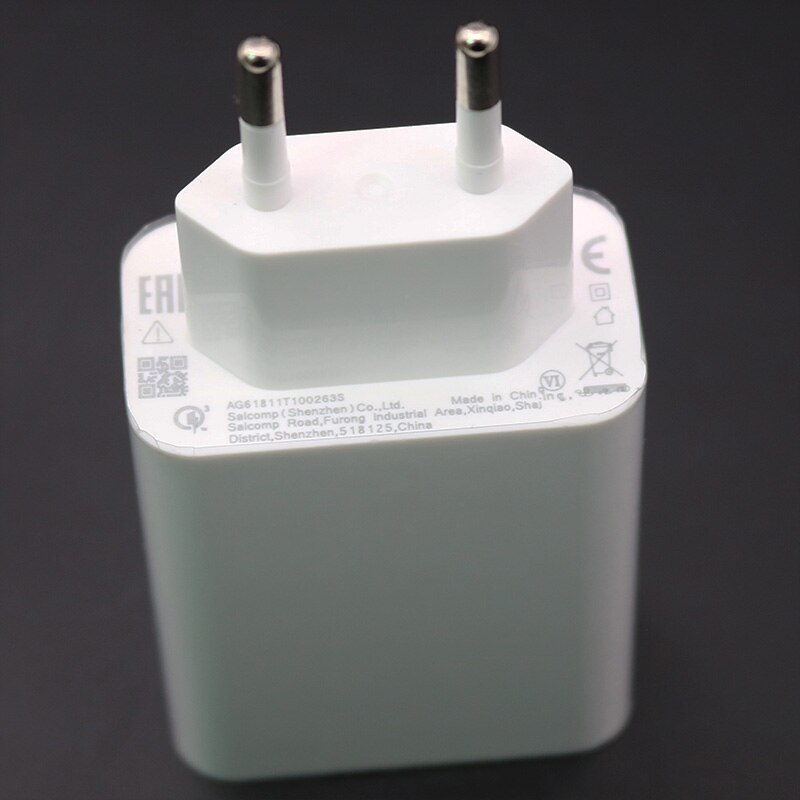 Original Xiaomi MDY-10-EL 27W cargador rápido carga turbo de la UE QC 4,0 adaptador para Mi9 9se 9T Nota 10 Redmi note 8T K20 K30 Pro: only EU charger