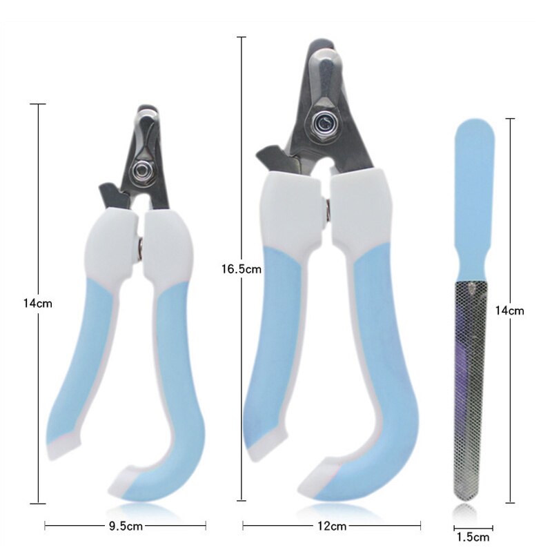 Stainless Steel Cat Nail Trimmer Pet Nail Clipper Cutter Pet Dog Grooming Tools Set with Beautiful Packaging