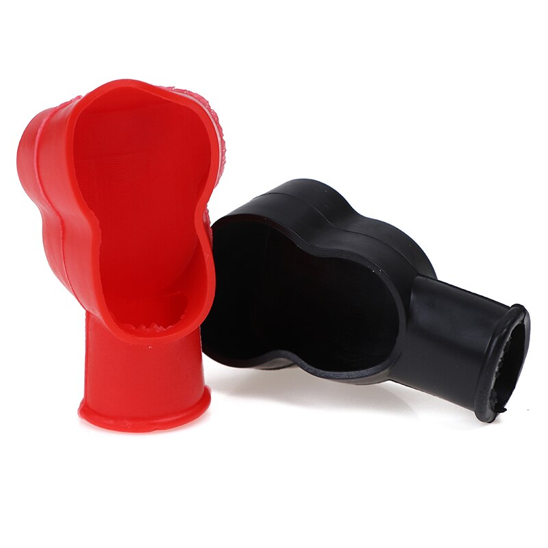 Tapa de Terminal de batería Universal para coche, Protector de terminales negativos y positivos, 2 uds., baterías de repuesto, accesorios para coche