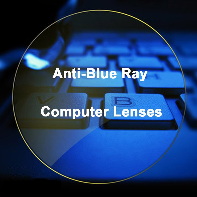 1.56 Anti Blue Light Rays Optical Prescription Lenses Anti-Radiation Aspherical Computer Reading Lens Myopia Hyperopia Len