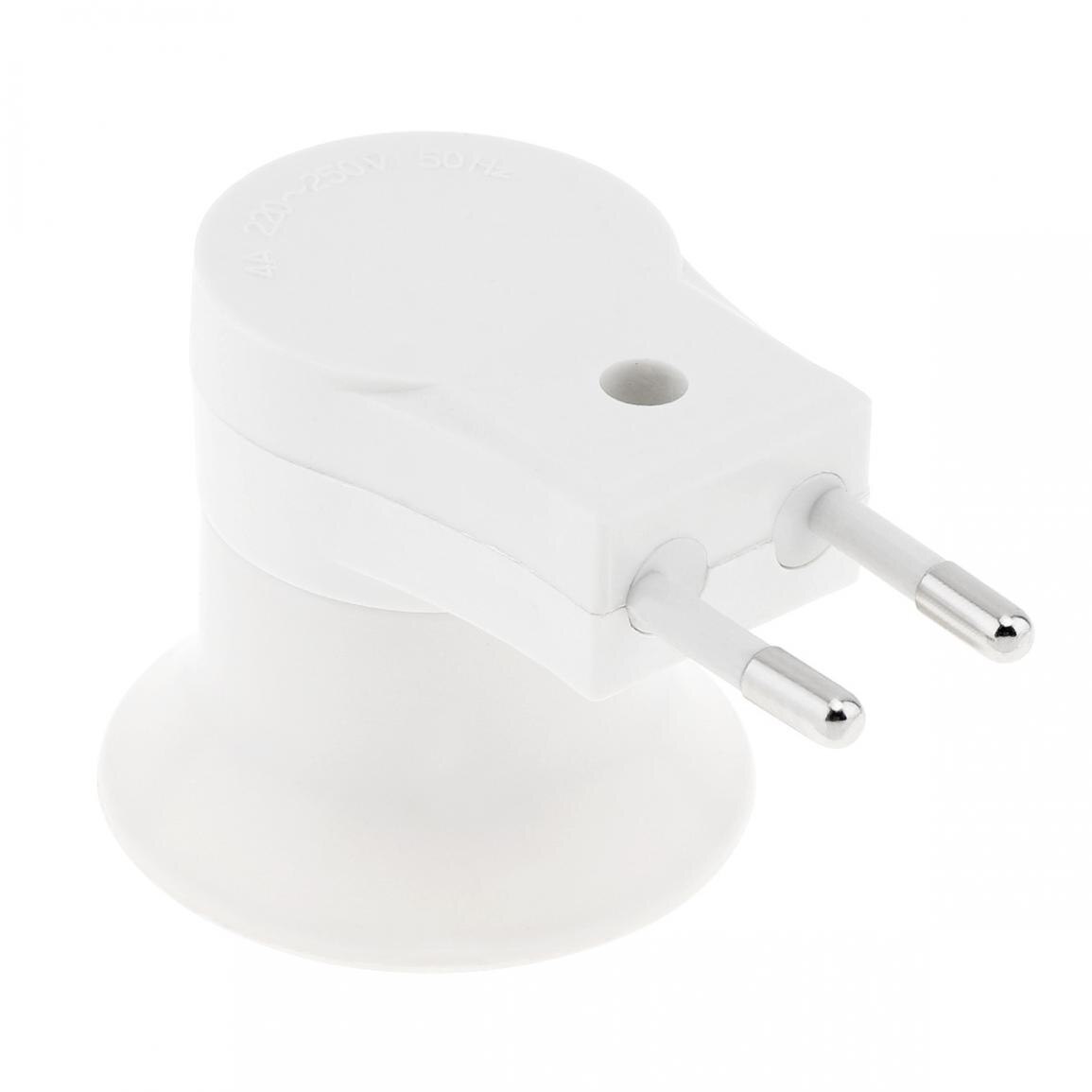 E27 Base Socket EU Plug Night Light With Power On-off Control Switch