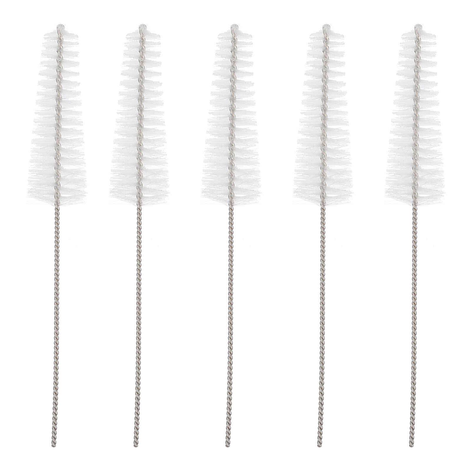 5 stk mini høreapparat nylon børster høreapparater forstærker rense tilbehør udluftningsrør hul rensestang børste renseværktøj: Default Title