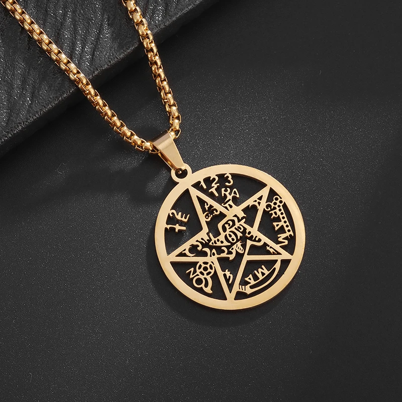 Hip Hop Star of David Pendant Men\'s Six Pointed Star Necklace Judaism Shield of David Amulet Jewelry: Light Yellow Color