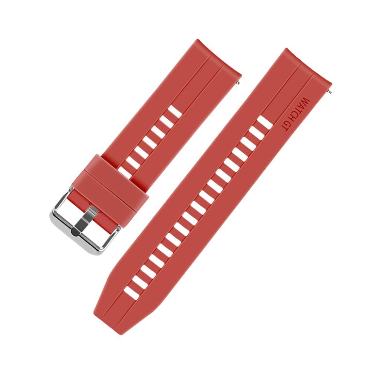 22mm urrem til huawei ur  gt 2e gt 2 / amazfit gtr 47mm / honor magic watch 2 46mm rem silikone til samsung galaxy ur: 9986