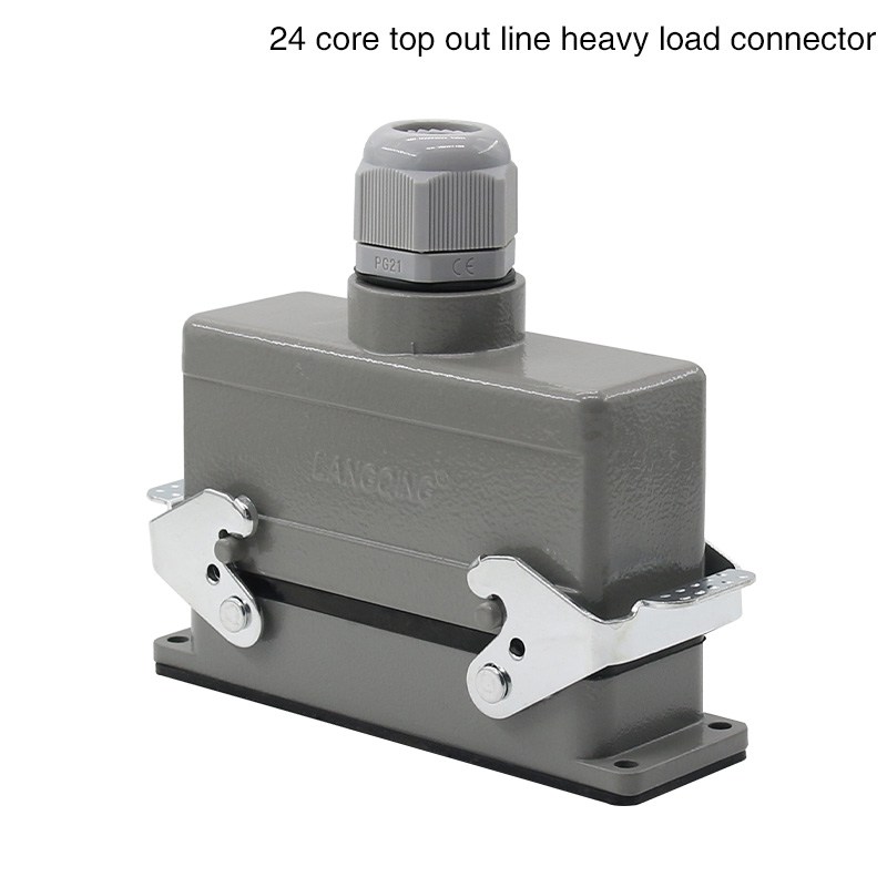 Rectangular Heavy Duty Connector DHC-HE24 Core Pin... – Grandado