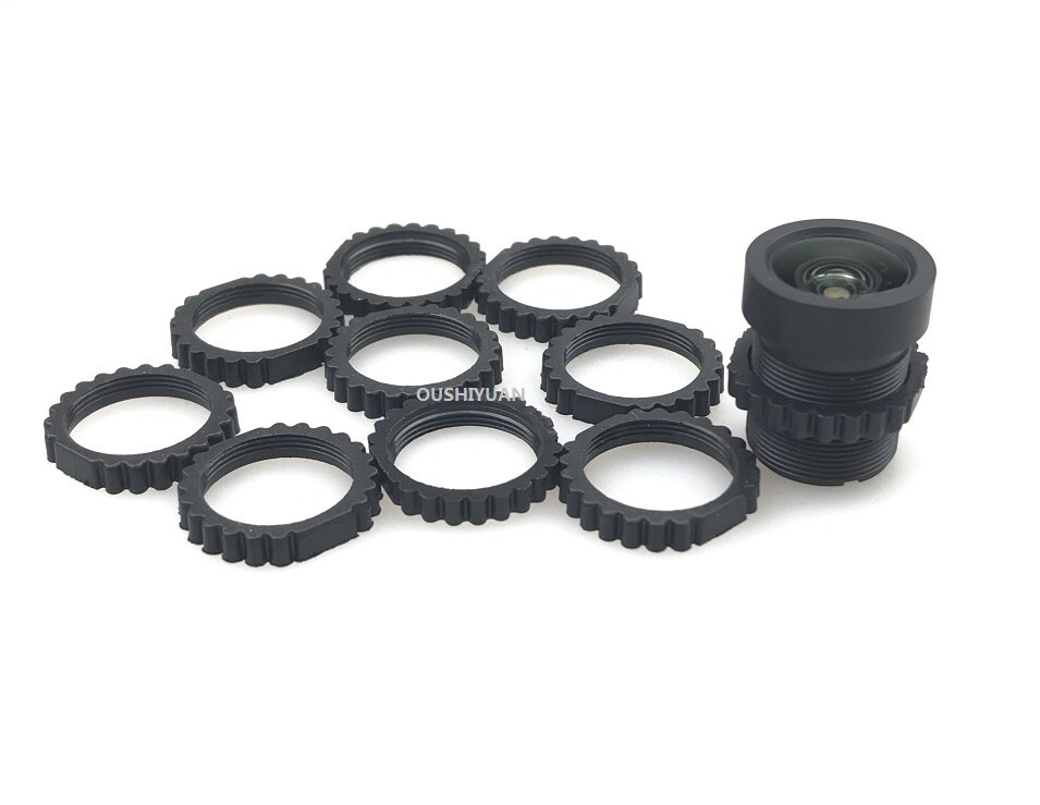 M12*0.5mm objektiv kameraholder holder fast ring  m12 linse fastgørelsesring  m12 linse pressering
