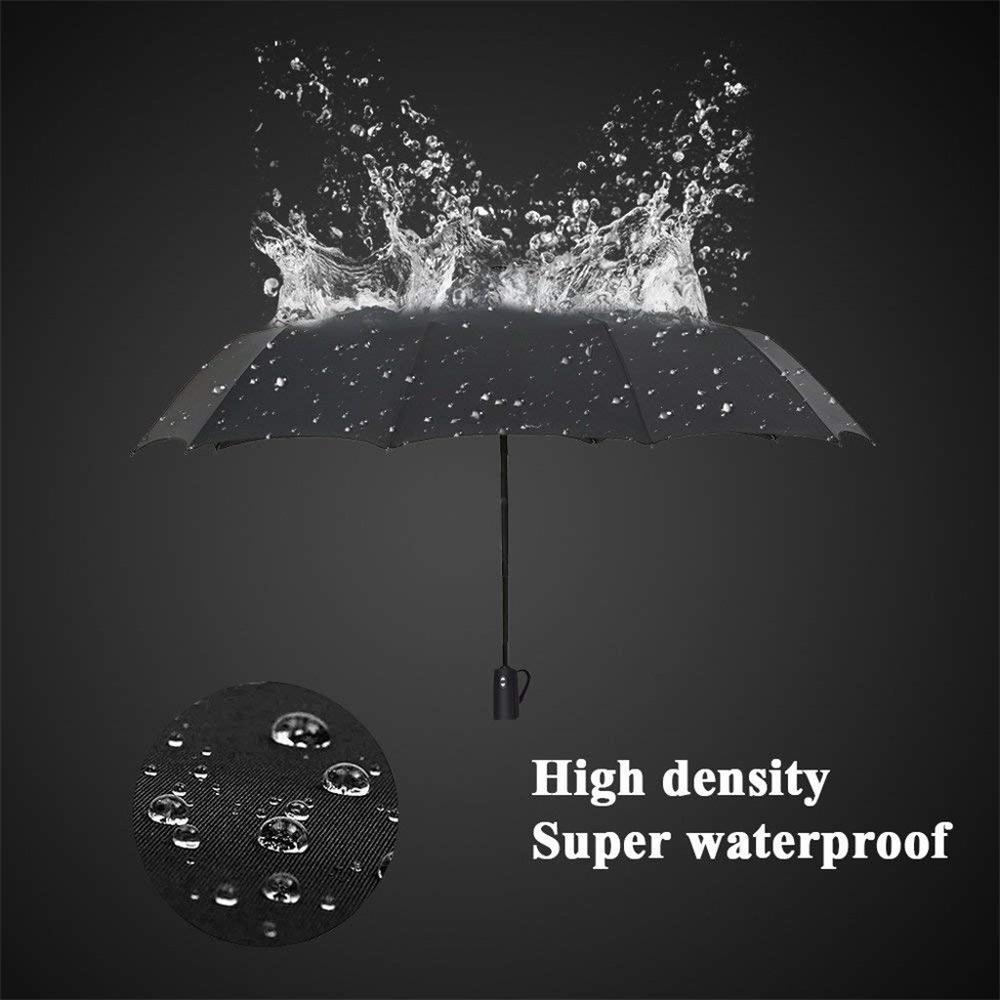 Umbrella Rain Women Men Windproof Double Layer Inverted Umbrellas Reverse Folding Umbrella UV Protection
