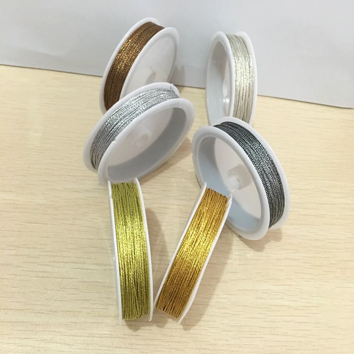 10 meter 0.20/0.4/0.6/0.8mm / nylonsnöre tråd kinesisk knut makramésnöre armband flätat snöre gör-det-själv tofsar pärlor shamballa