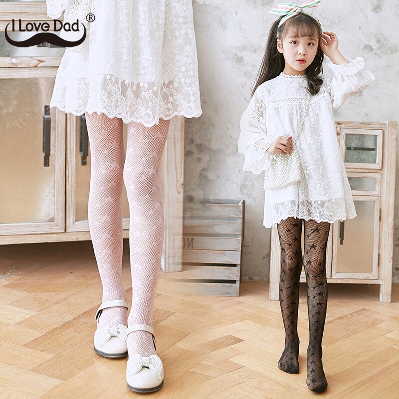 Calze nere bianche collant per ragazze collant per ragazze ultrasottili stampati collant estivi traspiranti collant elastici