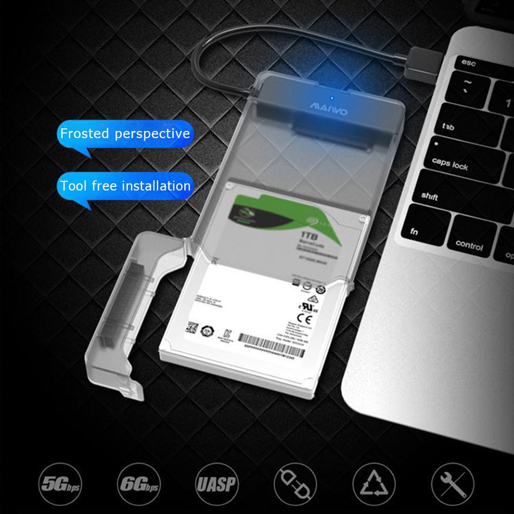 K104 2,5 zoll USB 3,0 SATA HDD Kasten 3TB Festplatte Gehäbenutzen fallen Handy, Mobiltelefon Gehäbenutzen fallen Kasten für Fenster Mac OS Linux