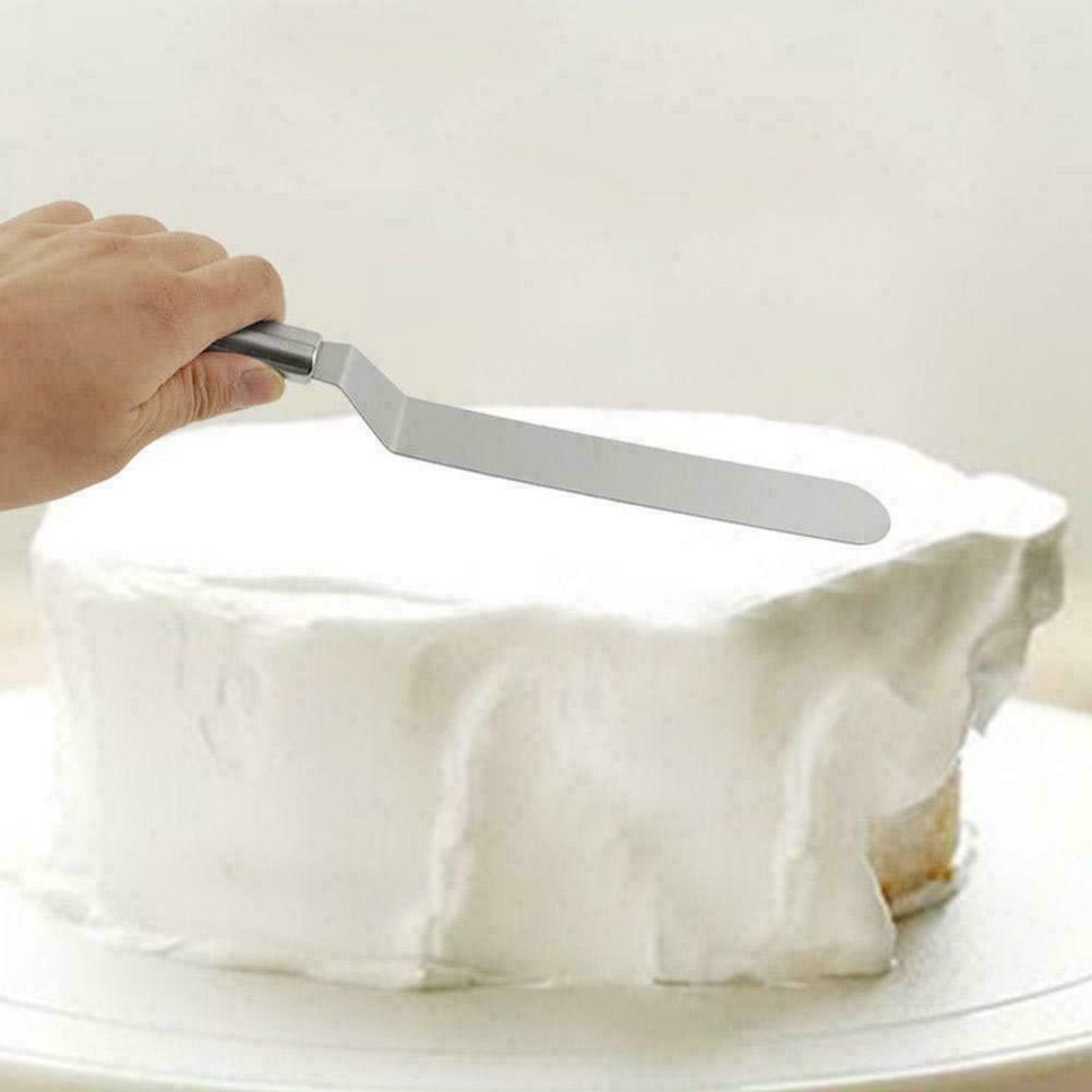 3PC/set Cake Decorating Tools Stainless Steel Baking Pastry Spatula Portable Tool 6 8 10 Inch Kitchen BBQ Baking Bakeware Knives