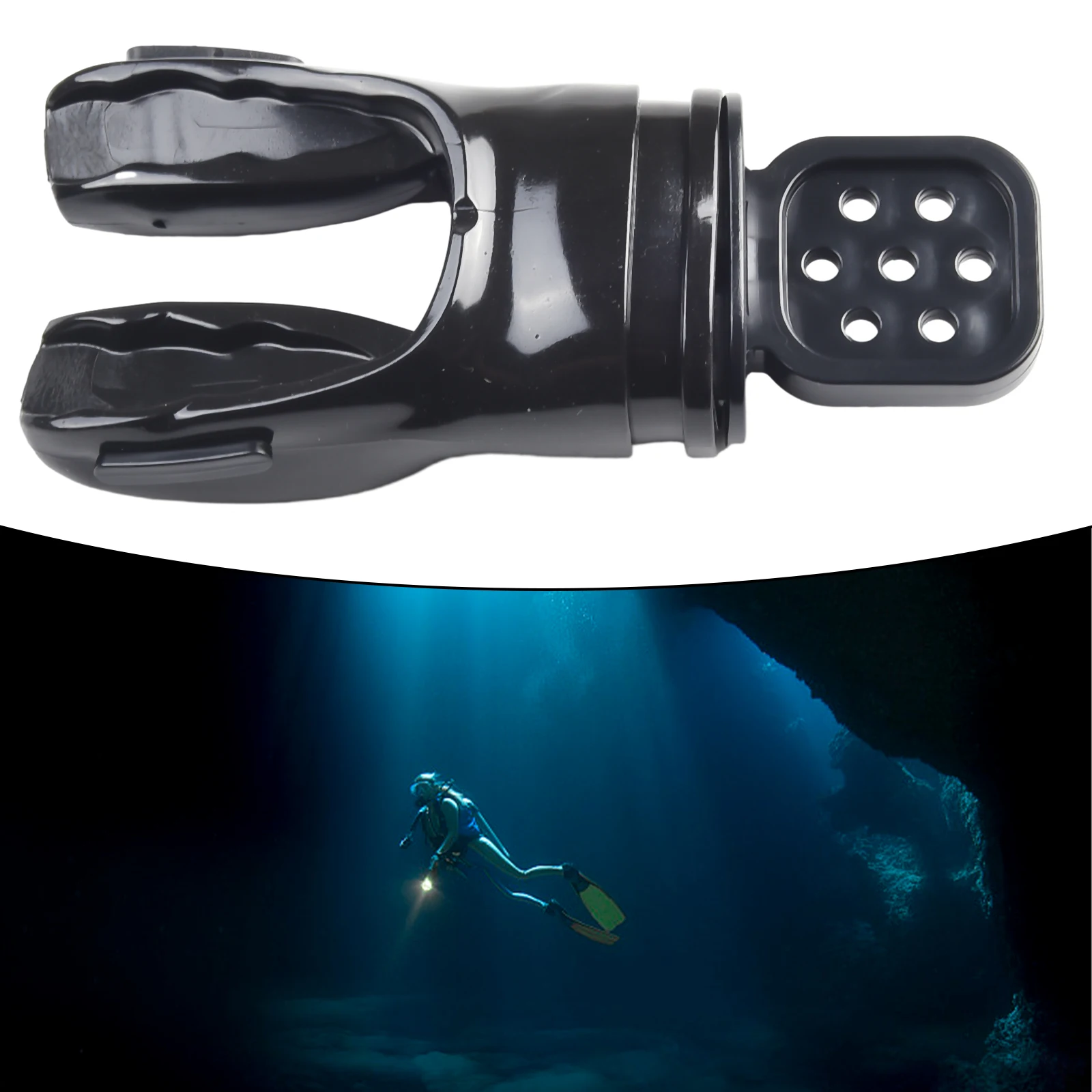 Niet-Giftige Snorkelregelaar Duikmondstuk Scuba Moldable Beet Mondstuk Tweede Fase Beademingsslang Siliconen